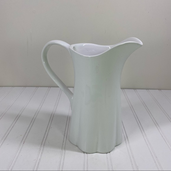 Farval Portugal white ceramic pitcher - Picture 3 of 10
